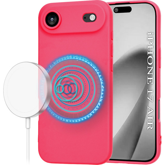 Techsuit - Softflex Magsafe - Iphone 17 Air - Hot Pink