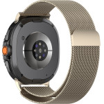 Techsuit - Watchband (W009) - Samsung Galaxy Watch8 40mm/Watch8 44mm/Watch8 Classic - Natural Titanium