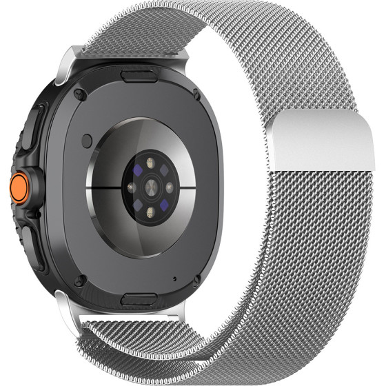Techsuit - Watchband (W009) - Samsung Galaxy Watch8 40mm/Watch8 44mm/Watch8 Classic- Silver