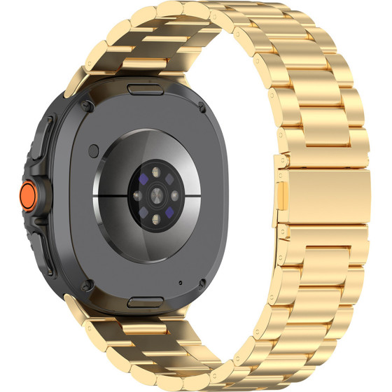 Techsuit - Watchband (W010) - Samsung Galaxy Watch8 40mm/Watch8 44mm/Watch8 Classic - Gold