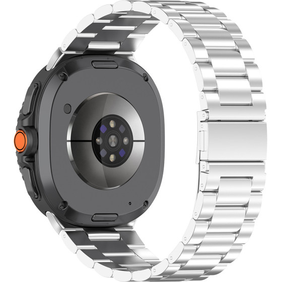 Techsuit - Watchband (W010) - Samsung Galaxy Watch8 40mm/Watch8 44mm/Watch8 Classic - Silver