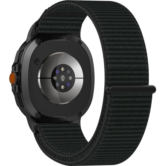 Techsuit - Watchband (W054) - Samsung Galaxy Watch8 40mm/Watch8 44mm/Watch8 Classic - Black