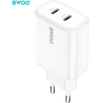 BWOO CDA206 Pd Wall Charger 1x USB-C Port 35W white