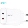 BWOO CDA206 Pd Wall Charger 1x USB-C Port 35W white