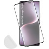 Idol 1991 Tempered Glass Huawei MAGIC7 Lite 6.78'' 9H 0.30mm 3D Full Glue Semi Curved Finger Unlock Black + Squeezy CARD