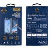 Idol 1991 Tempered Glass Motorola Edge 60 5G 6.67'' 9H 0.30mm 3D Full Glue Semi Curved Finger Unlock Black + Squeezy CARD