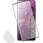 Idol 1991 Tempered Glass Motorola Edge 60 Pro 5G 6.7'' 9H 0.30mm 3D Full Glue Semi Curved Finger Unlock Black + Squeezy CARD