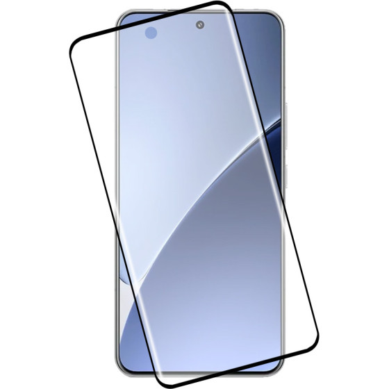 Idol 1991 Tempered Glass Xiaomi 15S Pro 5G 6.73'' 9H 0.30mm 3D Edge Glue Semi Curved Finger Unlock BLACK