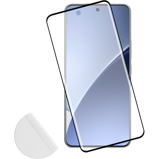 Idol 1991 Tempered Glass Xiaomi 15S Pro 5G 6.73'' 9H 0.30mm 3D Full Glue Semi Curved Finger Unlock Black + Squeezy CARD