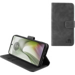 Lime Successories Lime ���� Motorola Moto E14 4G 6.56'' Essential Magnet Book Stand Clip GREY