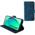Lime Successories Lime ���� Oppo A40/A3X 5G/A3X 4G 6.67'' Essential Magnet Book Stand Clip Dark BLUE