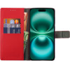 Volte-Tel ���� Iphone 17 6.3'' Allure Magnet Book Stand Clip RED