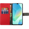 Volte-Tel ���� Samsung A17 4G A175/A17 5G A176 6.74'' Allure Magnet Book Stand Clip RED