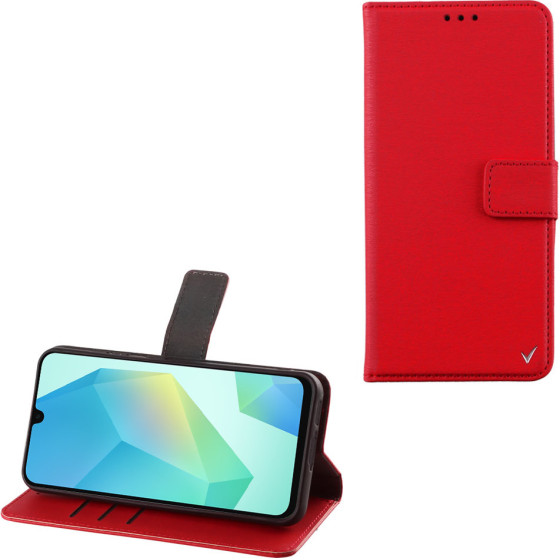 Volte-Tel ���� Samsung A17 4G A175/A17 5G A176 6.74'' Allure Magnet Book Stand Clip RED