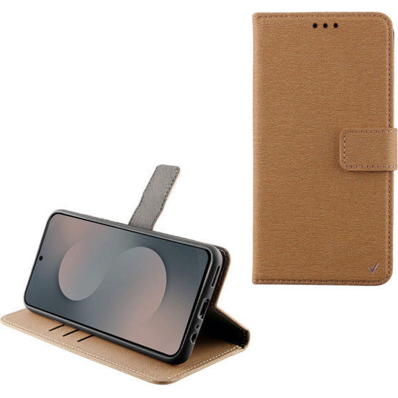 Volte-Tel ���� Samsung S25 Fe 5G S731 6.7'' Allure Magnet Book Stand Clip GOLD