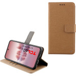 Volte-Tel ���� Tcl 60/ 60 Se Nxtpaper /60R 6.7'' Allure Magnet Book Stand Clip GOLD