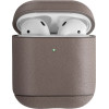 UNIQ Terra Case Airpods 1/2 gen. Genuine Leather Beige - (UNIQ-AIRPODS(2019)-TERBEG)