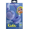 SBS Music Hero Kids Wireless Headphones Blue - (HEADPHONEKIDB)