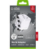 SBS Universal Adapter 2500W EU/UK/US/Aus Plugs - (TEADAPTUNI)