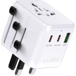 SBS Universal Adapter 2500W EUROPE/USA/ASIA/Africa Plugs USB/ 2X Type C Ports - (DAPTUSB2CPD20U)