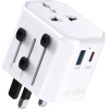 SBS Universal Adapter 2500W EUROPE/USA/ASIA/Africa Plugs USB/Type C Ports - (TEADAPTUSBTCUN)