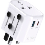 SBS Universal Adapter 2500W EUROPE/USA/ASIA/Africa Plugs USB/Type C Ports - (TEADAPTUSBTCUN)