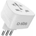 SBS Universal World Adapter It Plug - (TEADAPTITWORLD)