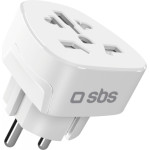 SBS Universal World Adapter Schuko - (TEADAPTDEWORLD)