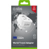 SBS Universal World Adapter Schuko - (TEADAPTDEWORLD)