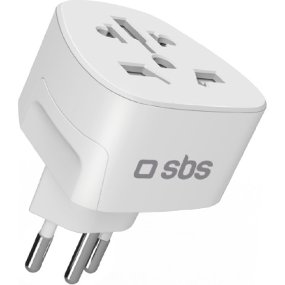 SBS Universal World Adapter Type J - Swiss Plug - (TEADAPTCHWORLD)
