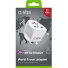 SBS Universal World Adapter Uk Plug - (TEADAPTUKWORLD)
