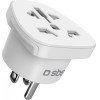 SBS Universal World Adapter Us Plug - (TEADAPTUSWORLD)