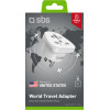 SBS Universal World Adapter Us Plug - (TEADAPTUSWORLD)