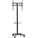 Gembird Tv Floor Stand Tilt With Caster Wheels 32'-55' Black - (TVS-55T-03)