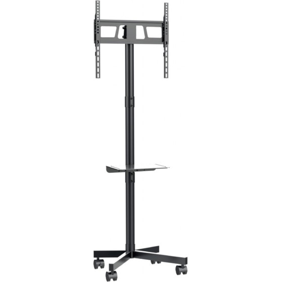 Gembird Tv Floor Stand Tilt With Caster Wheels 32'-55' Black - (TVS-55T-03)