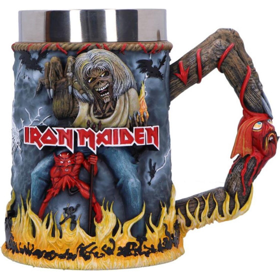 Nemesis Now: Iron Maiden The Number Of The Beast Tankard (16cm)