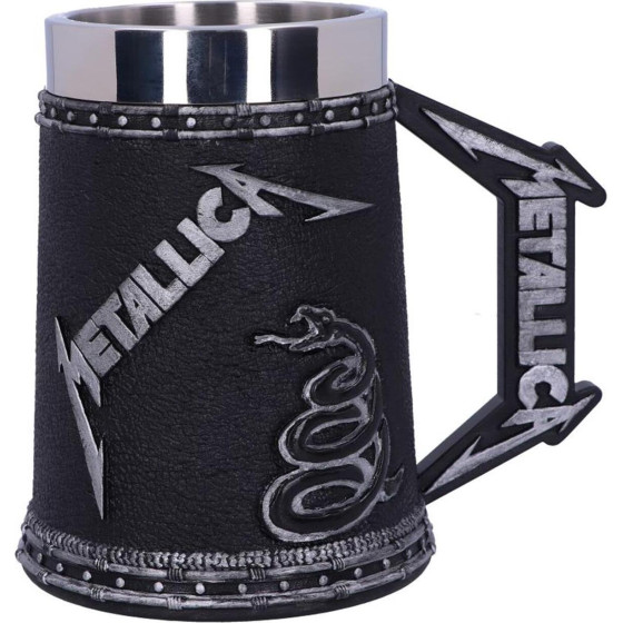 Nemesis Now: Metallica - The Black Album Tankard (16cm)