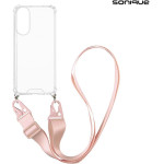 Sonique ���� ��������� �� Strap Armor Clear Samsung Galaxy S25 Edge ���
