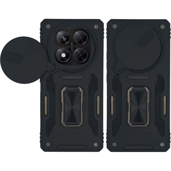 Sonique ���� Ring Armor Camshield ��� Xiaomi Redmi Note 14 Pro 5G / Poco X7 5G �����