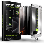 Techsuit - Titanglass Fullcover (2 pack) - Iphone Xs Max / Iphone 11 Pro Max - Privacy