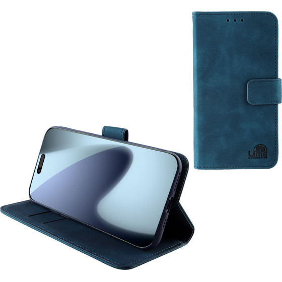 Lime Successories Lime ���� Iphone 17 Pro Max 6.9'' Essential Magnet Book Stand Clip Dark BLUE