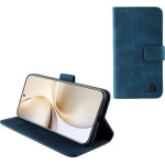 Lime Successories Lime ���� Realme 14/14T 5G 6.67'' Essential Magnet Book Stand Clip Dark BLUE