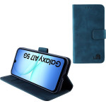 Lime Successories Lime ���� Samsung A17 4G A175/A17 5G A176 6.74'' Essential Magnet Book Stand Clip Dark BLUE