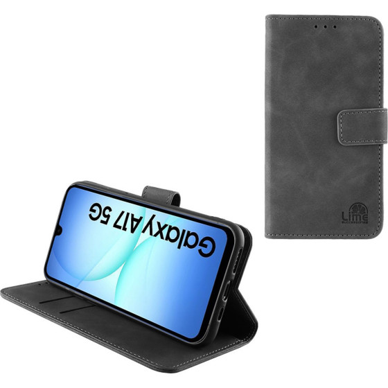 Lime Successories Lime ���� Samsung A17 4G A175/A17 5G A176 6.74'' Essential Magnet Book Stand Clip GREY