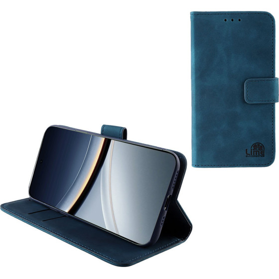 Lime Successories Lime ���� Xiaomi Poco F7 5G 6.83'' Essential Magnet Book Stand Clip Dark BLUE