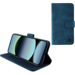 Lime Successories Lime ���� Xiaomi Redmi Note 14S 6.67'' Essential Magnet Book Stand Clip Dark BLUE