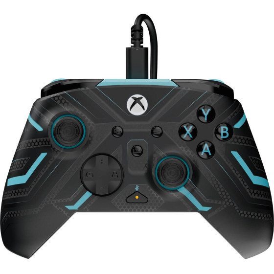 PDP: Rematch - Wired Controller [For XBOX, PC] (Glow in the Dark) (Color: Titan Steel)