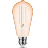 Modee Lighting ��������� LED Filament Amber ST64 4W E27 320� 1800K (320 lumen)