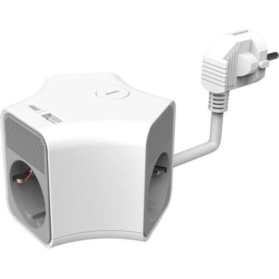 Technik Professional ��������� ��������� 3 ������ 1,4m + USB-A + USB-C 16A