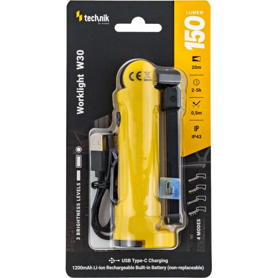 Technik ����� ������ W30 �� ������������ �������� 2000mAh COB ��� 1x2835 LED (150 lumen)